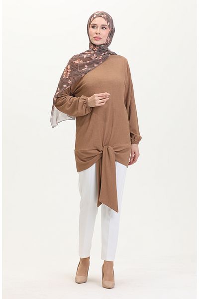 sefamerve Mink Tunic 1020-04 - Ζώνη