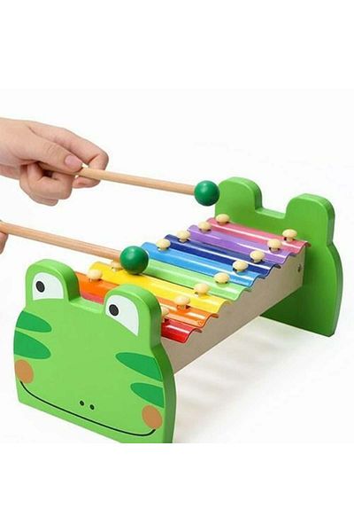 Bebeluc Wooden xylophone - Cheerful frog