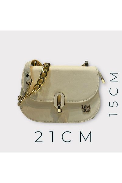Levidor Faux Leather Shoulder Bag - Special Color Combination, Hand and Arm Design