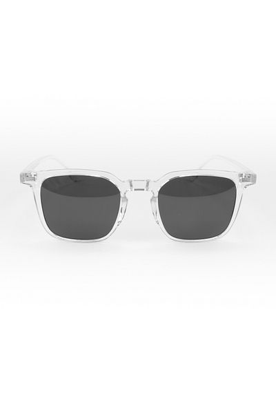 LUNOX Square Transparent Polarized Sunglasses