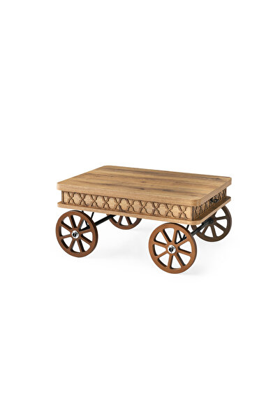 SEFA HOME 4 TEKERLEKLİ SİHİRLİ SEHPA