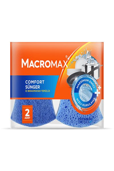 MACROMAX Comfort Sponge Set of 2