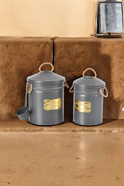 Milenay Gold Detailed Laundry and Dishwashing Detergent Storage Bucket Set – Put Elegance and Layout in One!