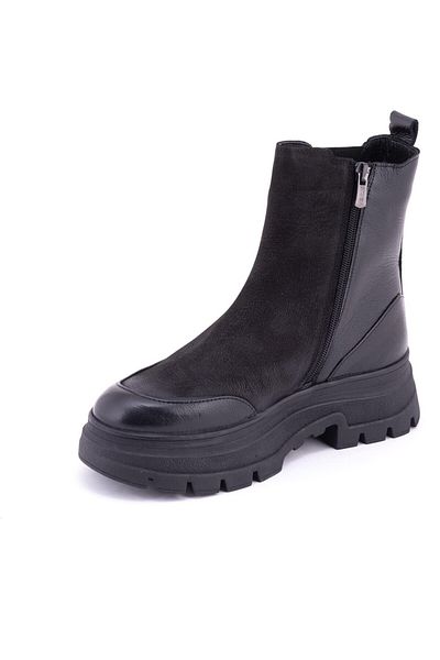 Venüs 2254631   Black Nubuck Boots