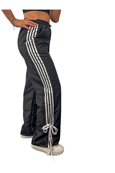 satya Siyah Fiyonklu Coquette Eşofman Altı