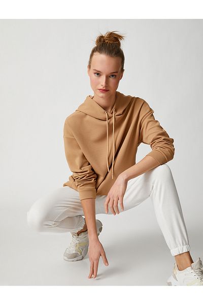 Koton Hooded Sports Sweatshirt