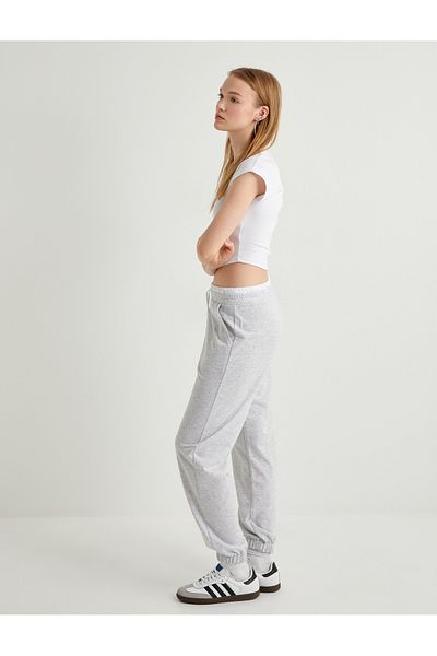 Koton Comfortable Fit - Double Waist and Pocket Jogger Sweatpants