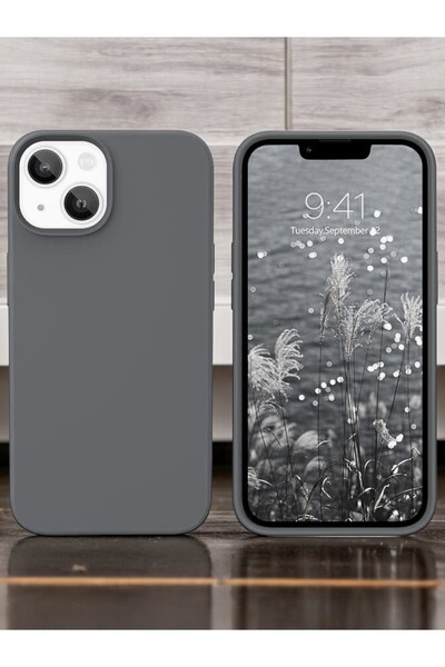 izzytech غطاء حماية ناعم من السيليكون السائل متوافق مع هاتف iPhone 15 مضاد لل...