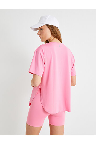 Koton Nyomtatott, kényelmes, rövid ujjú, bő nyakú sportpóló