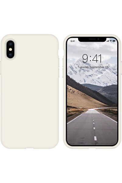 izzytech iPhone X/Xs Compatible Inner Velvet Silicone Case Cover