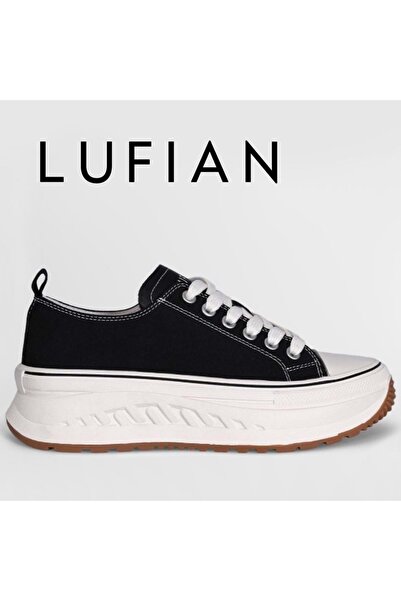 Kocamanlar Ayakkabı Λουφιαν 121230006   Shay Unisex Μαύρο Δερμάτινο Sneaker