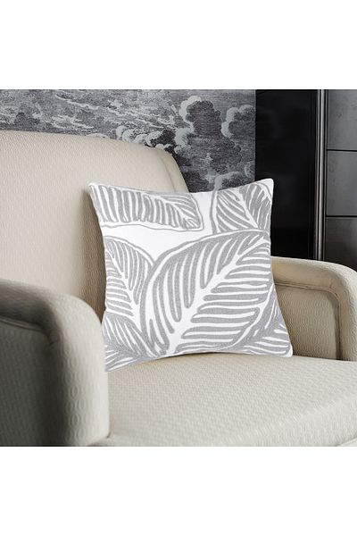 Donetella 1- Piece Modern 45x45 Throw Pillow Cover - Decorative Covers for Cushions, Filling Not Included