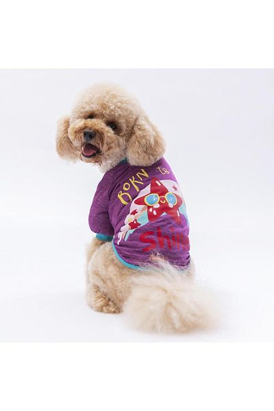 Pawstar Purple Shine Cat Dog Sweatshirt - Outfit Designed