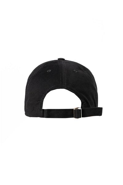 ŞapkaMania Luxury Gabardine Baseball Cap with Black Letter E