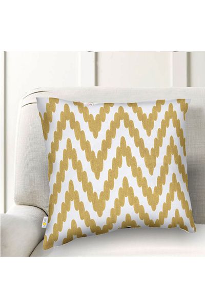 Donetella 1- Piece Modern 45x45 Throw Pillow Cover - Decorative Covers for Cushions, Filling Not Included