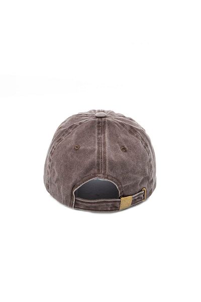 ŞapkaMania Z College Lettered Washable Baseball Cap