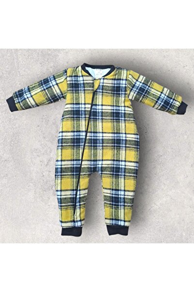 Tosyalı Burak Bebe Lumberjack Fabric Lining Cotton Fiber Winter Baby & Child Sleeping Bag