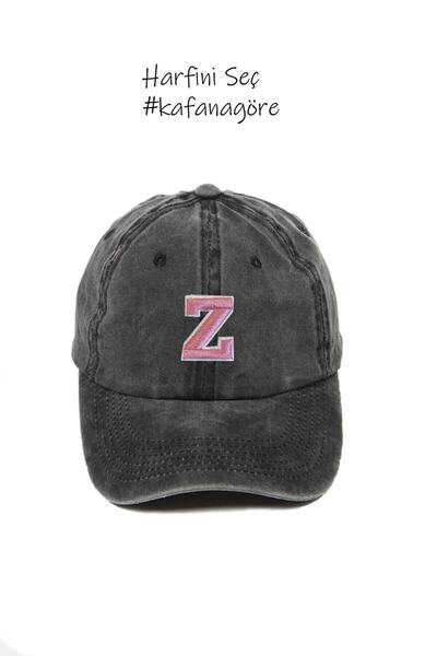 ŞapkaMania Șapcă de baseball lavabilă cu fontul Z College