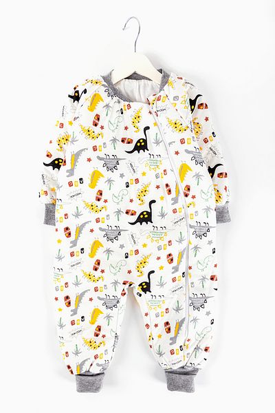 Babymod Girl's Boy's Sleeping Bag with Dino Figure