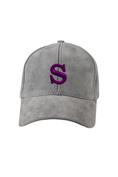 ŞapkaMania Șapcă din piele intoarsa cu litere în relief