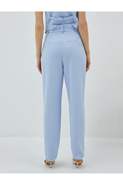 Koton Kemerli Havuç Pantolon Pileli Cepli