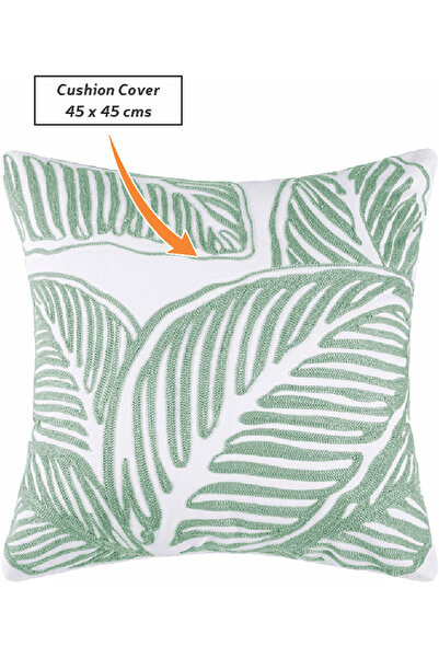 Donetella 1- Piece Modern 45x45 Throw Pillow Cover - Decorative Covers for Cushions, Filling Not Included