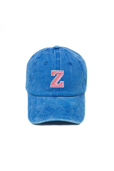 ŞapkaMania Z College Lettered Washable Baseball Cap