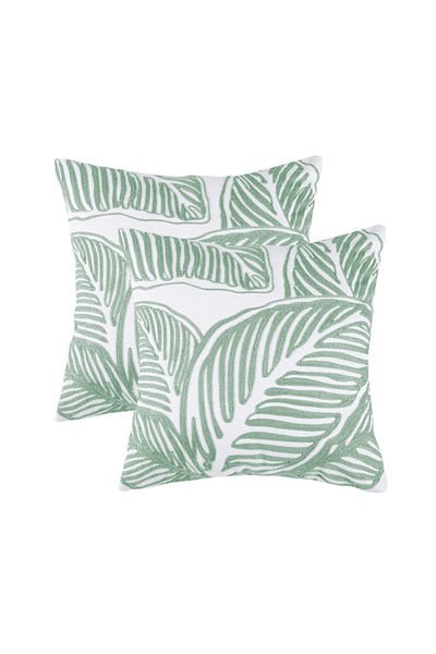 Donetella 2- Pieces Modern 45x45 Throw Pillow Cover - Decorative Covers for Cushions, Filling Not Included