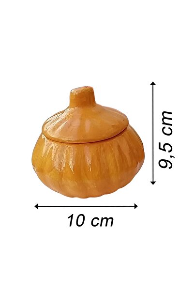 Uğur Böceği Ticaret Sugar Bowl and Serving Gourd Storage Container