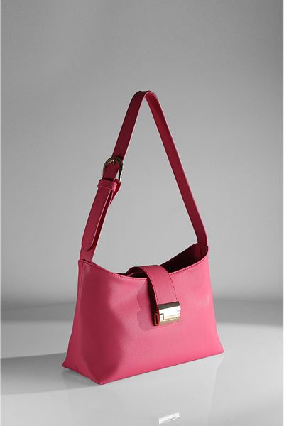 Rimense Women's Fuchsia Hand and Shoulder Bag