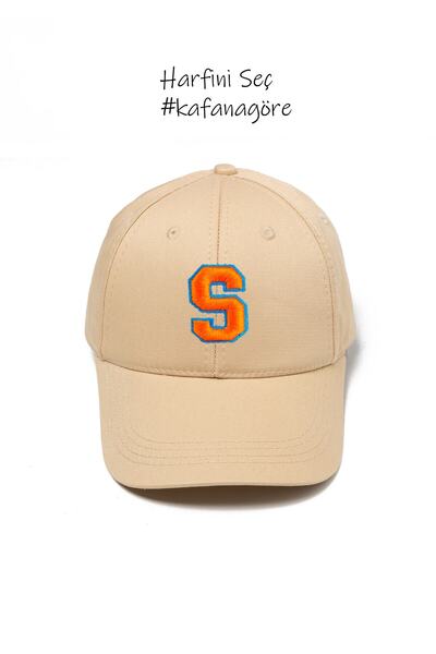 ŞapkaMania Șapcă de baseball S College Font Letter Basic