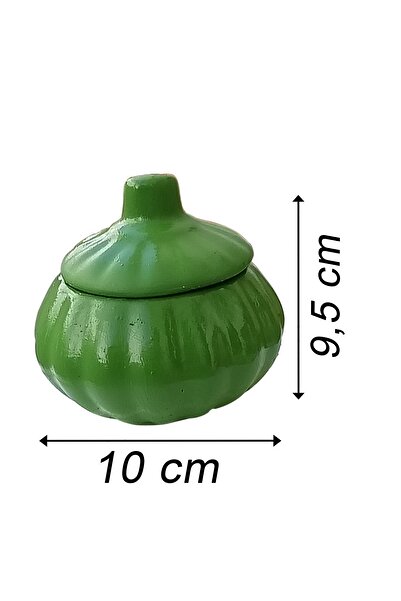 Uğur Böceği Ticaret Sugar Bowl and Serving Gourd Storage Container