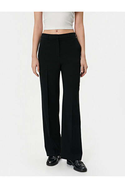 Koton Boru Paça Pantolon Normal Bel Cep Detaylı