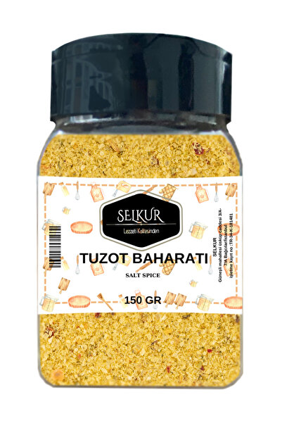 SELKUR Tuzot Baharatı (KURUTULMUŞ SEBZE VE TUZ KARIŞIMI)150gr
