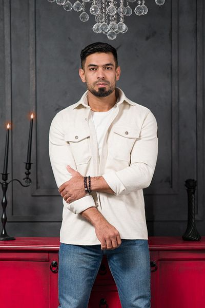 ADVANTE Cămașă Slimfit, fără căptușeală, cu buzunare duble