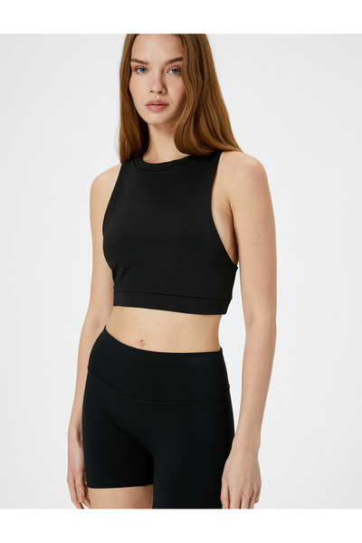 Koton Αθλητικό κοντό κολάν στάνταρ Slim Fit