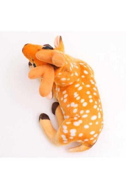 TRUST STORE Sevimli Ren Geyiği Peluş 30 Cm - Uyku Ve Oyun Arkadaşı Peluş Oyuncak
