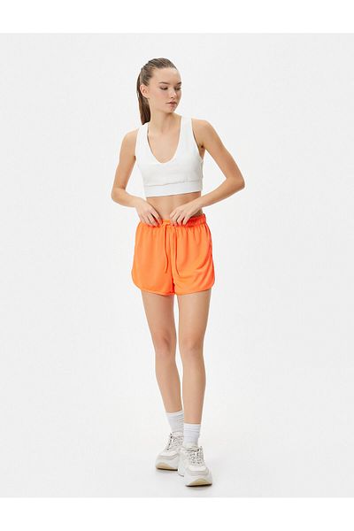 Koton Running Shorts Loose Fit with Tie Waist