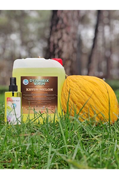 dynamix wash Kavun Parfüm 2'li Set 5 Lt - 250 ml - Araç Parfümü - Ev Parfümü ...