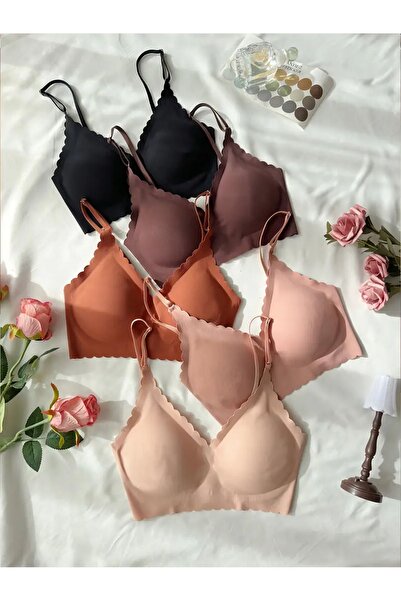 Ladnie iç giyim Women's Comfortable Cut Seamless Adjustable Bra