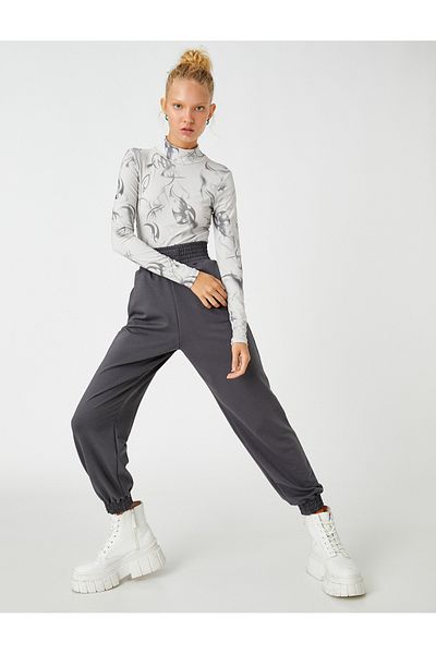 Koton Jogger Sweatpants with Elastic Waist