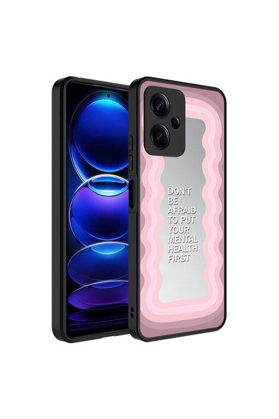 Generic Brand Compatible Case Mirror Cover for Xiaomi Redmi Note 12 5g Case M...
