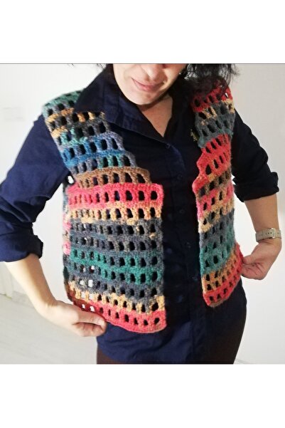 SUNEXPORT В'язаний квадратний жилет