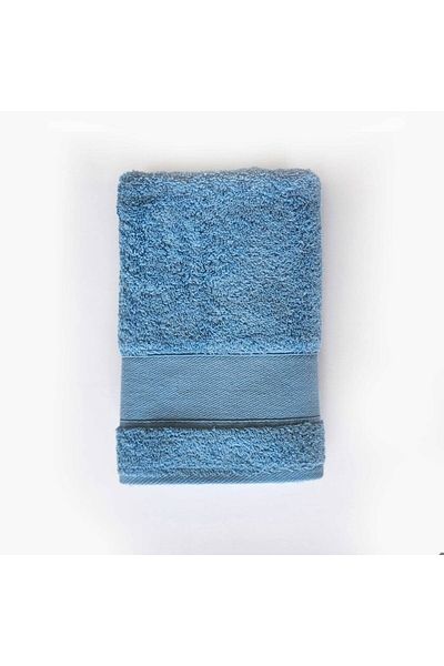 Alesta Home Πετσέτα προσώπου 100% βαμβακερή μπλε 50x90 cm HVL040