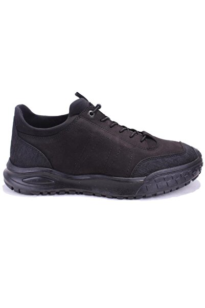 Hammer Jack 10224805 Black Orthopedic Casual Men's Leather Shoes