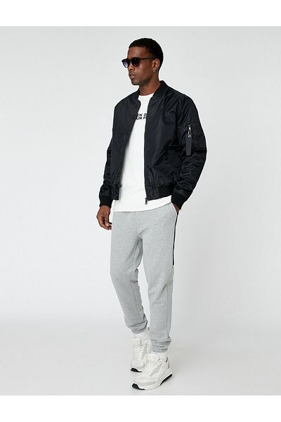 Koton Basic Sweatpants with Lace Waist