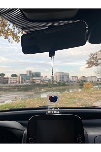 Ems Takı Aksesuar Spotify Kodu Ile Ts Takım Marşı Çalan Ayna Süsü Sevgili Par...