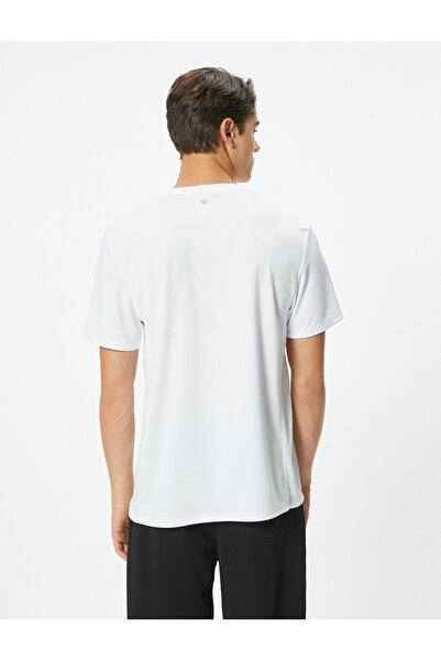 Koton Αθλητικό μπλουζάκι με κοντό μανίκι Crew Neck - Slogan Printed