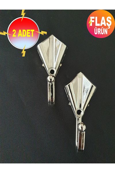 GİZEM SHOP Κρεμάστρα φόντου κουρτίνας Renso 2 τεμαχίων - Εύκολη συναρμολόγηση στο σπίτι Σχεδιασμένη σε σχήμα