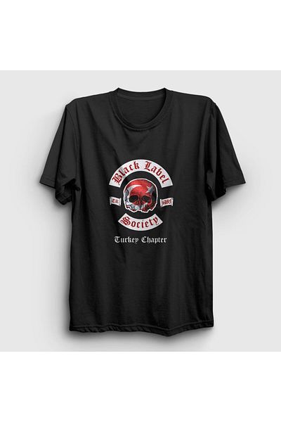 Presmono Μπλουζάκι Unisex Black Turkey Black Label Society 17141tt